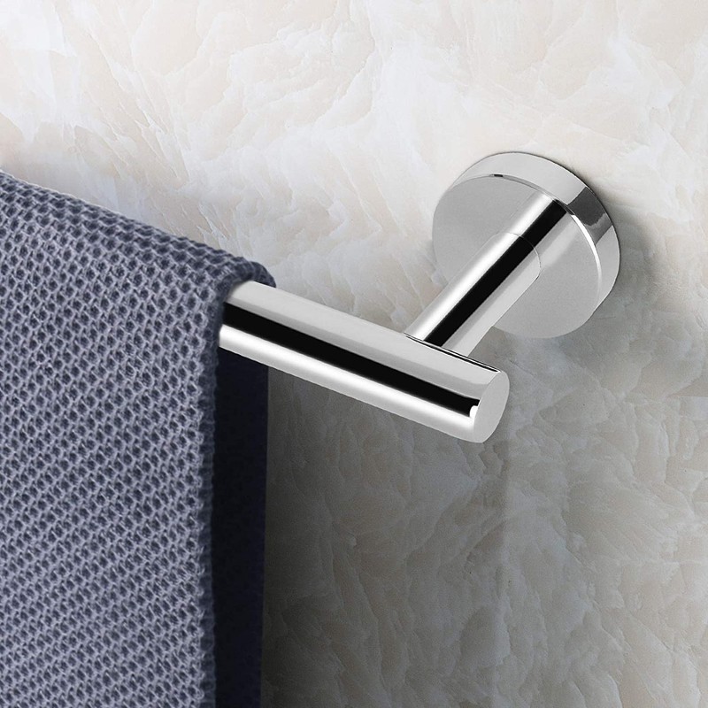 YUET Towel Rail 30CM Chrome Hand Towel Holder Bar Bathroom