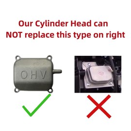 POWER PRODUCTS Cylinder Head Cover with Gasket Bolts and Breather Tube for Predator 3500-Watt Super Quiet Inverter Generator