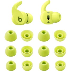 BLUEWALL Ear Tips Compatible with Beats Fit Pro Earbuds, S/M/L Sizes Soft Silicon Earbud Tips Replacement Eartips Compatible with Beats Fit Pro 6 Pairs Vlot Yellow