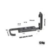 Hersmay 70D/80D/90D L Angle, Quick Release Vertical Shoot L Bracket