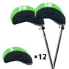 Golf Iron Head Covers Neoprene numbers Value 12 Pcs Set,