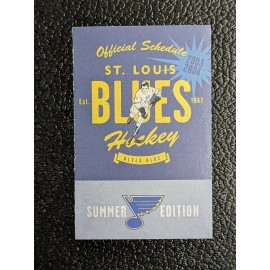 n/a ST. Louis Blues 2003-04 Pocket Schedule Summer Edition