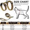 WaggyTech Cat Harness and Leash Escape Proof, Adjustable Soft Kitten