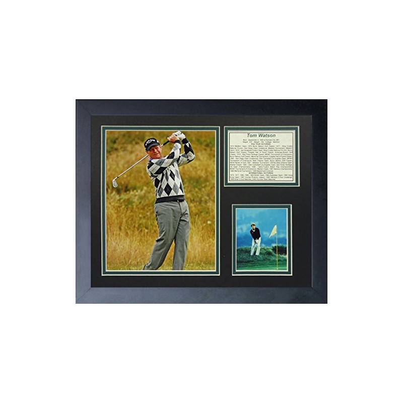 Legends Never Die Tom Watson Collage Photo Frame, 11" x