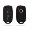Fit4drive Slim Car Key Cover Key Protector for VW Polo