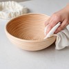 Bread Proofing Basket for Sourdough – Rattan Fermentation Bowl with