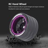 RC Hand Wheel Aluminum Alloy Lightweight Impact Resistance Remote Control