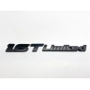 RYJOXZS Matte Black 1.6T limited Overlay Emblem Badge For Hyundai