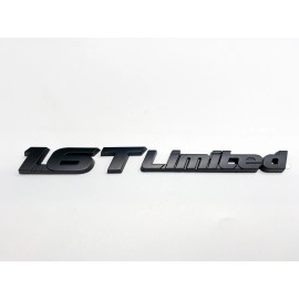 RYJOXZS Matte Black  1.6T limited Overlay Emblem Badge For Hyundai Sonata 2020-2023