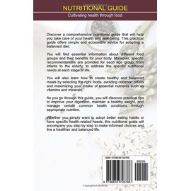  NUTRITIONAL GUIDE: Cultivating health through food