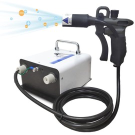 Anti Static Gun, 10KV Antistatic Ion Pure Air Ionizer, WQV Heavy Duty Ionizing Air Gun, with High Voltage Generator for Industrial Electrostatic Elimination Static Electricity Remover (110V)