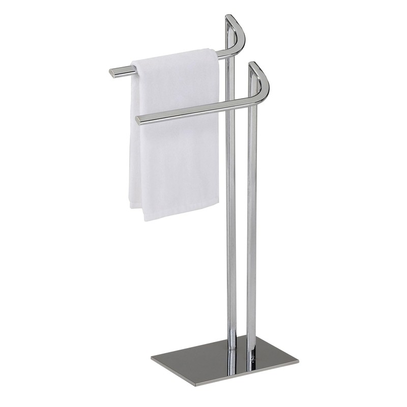 Kings Brand Furniture - Courter Metal Freestanding Bathroom Towel Rack