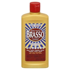 Brasso Multi-Purpose Metal Polish, 8 oz
