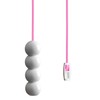 Light Pull Cord String with a Bead Style Ice White