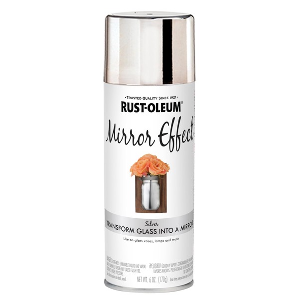 Online Fabric Store Rust-Oleum Specialty Mirror Effect Spray, Silver, 6 Ounce