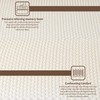 Greaton, 3-Inch Convoluted Copper-Infused Memory Foam Mattress Toppers, Cooling and