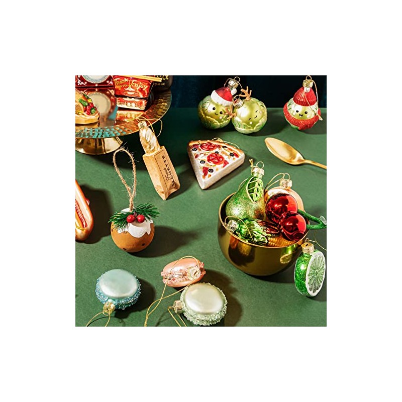 Sass & Belle Pizza Slice Shaped Bauble