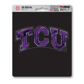 FANMATS 62838 TCU Horned Frogs 3D Decal Sticker