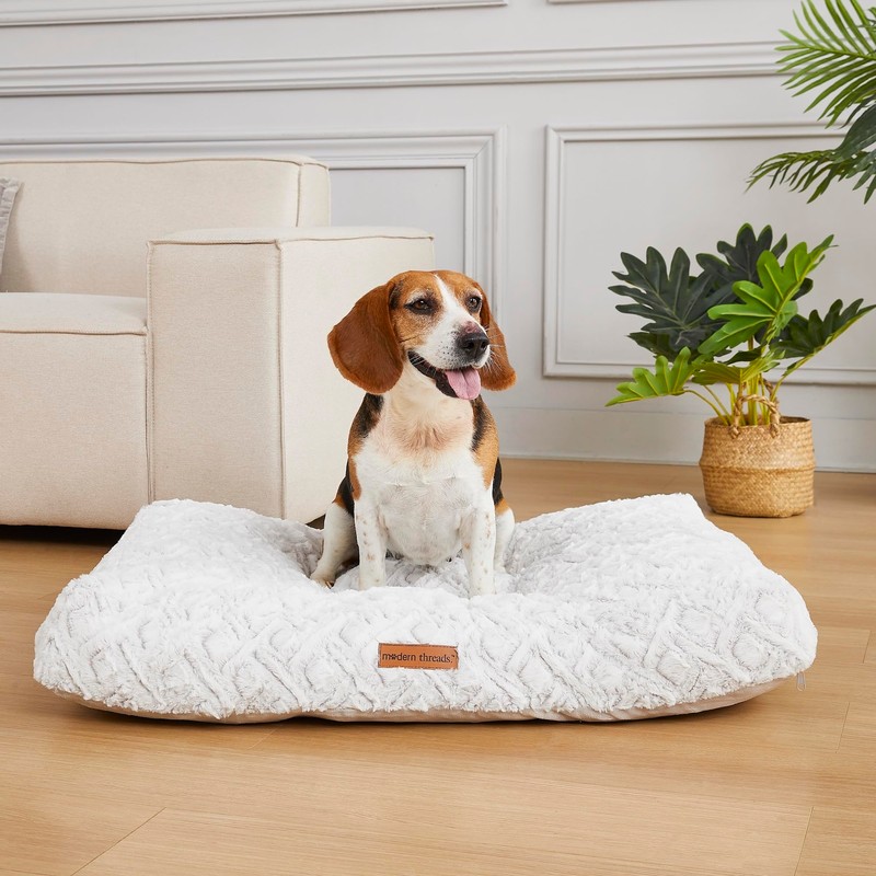Modern Threads Ultra Plush Orthopedic Memory Foam Pillow Bed for