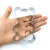 LILIAO Teddy Bear Cookie Cutter for Baby Shower - 2.7