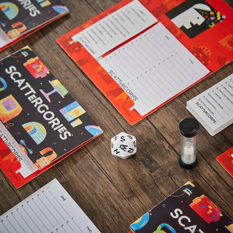 Hasbro Gaming Scattergories Classic Game, Party Game for Adults and