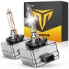 Termitor D1S HID Headlights Bulbs, 800% 30,000LM Enhanced Brighter, 6000K