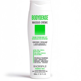 SNOBGIRLS BODYDENSE Vegan Plumping & Hydrating Volumizing Conditioner 1 Minute Hair Mask Volume Texture Body Lift. Weightless Volume for Fine, Dull, Dry Hair