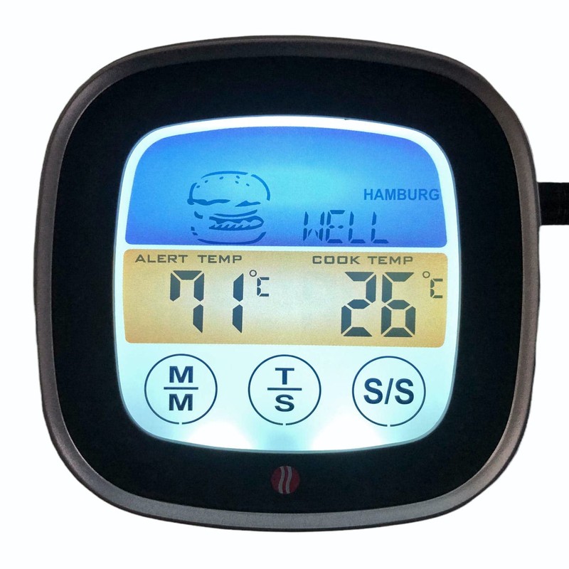 Grillstream Gourmet Gastro Accessory : BBQ Digital Probe Thermometer
