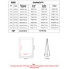 FireKylin 100 PCS Stand Up Pouches,7.1" x 10.2" Paper Bags
