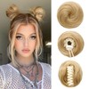 Space Buns Hair Piece 2PCS Mini Clip in Hair Bun