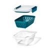 OXO Prep & Go Bento Box, Storage Container, Includes Colander,