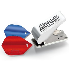 Harrows Darts Flight Punch - white/Silver, 6cm