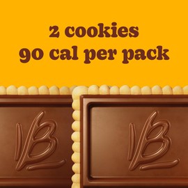 Bauducco Choco Biscuit Cookies – Crispy Chocolate-Covered Biscuits, Individually Wrapped for Snacking, Dessert, and Lunch Boxes, 15.2 oz (Pack of 24)