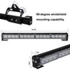 ASPL 2x16.8 inch Emergency Flashing LED Traffic Advisor Strobe Light