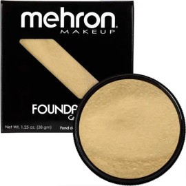 Mehron Greasepaint Foundation Gold- Maquillaje Profesional
