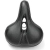 Bike Seat Comfort Saddle Dual Spring Designed with Memory Foam