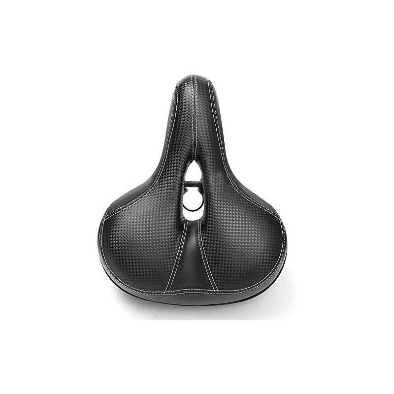 Bike Seat Comfort Saddle Dual Spring Designed with Memory Foam