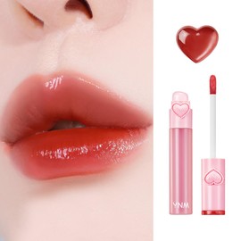 YNM Heart Jelling Tint (05 PEPPER JELLING, 0.09 oz) Korean Lip Tint, Long-Lasting Color, Vivid Color