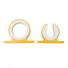 2 Pcs Fishing Rod Holder Horizontal Vertical Aluminium Boat Mounted
