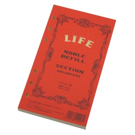 Life Noble System Notebook Refill, Grid, Bible Size R100