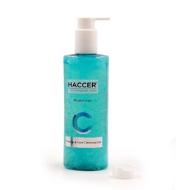 Haccer Face & Make Up Cleaning Gel 300 ml - Reinigung, Straffung und Erweichung des Gesichts - Make-up Reinigungsgel