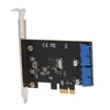 2 Port PCI Express to Dual 20pin USB 3.0 Cards