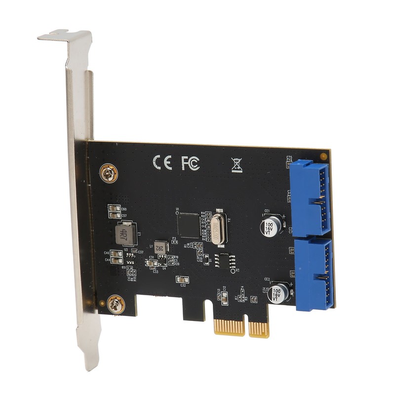 2 Port PCI Express to Dual 20pin USB 3.0 Cards