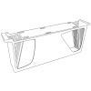 6 5/8 Medium 2 Frame Feeder | 1 Gallon -