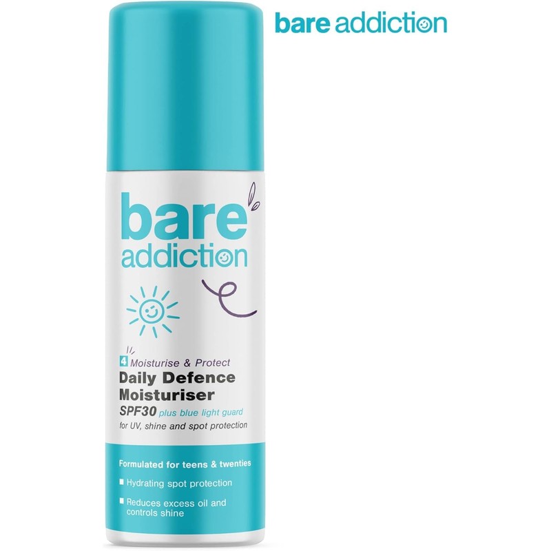 Bare Addiction Everyday Skincare Kit: Day and Night Moisturiser, Rapid