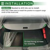 Car Trunk Retractable Cargo Cover for Jeep Compass 2017-2024 Aluminum