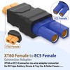 Magiclifee XT60 Female to EC5 Female RC Connectors Adapter