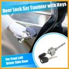 Partuto 1 Set Front Door Lock Cylinder Set Kit with