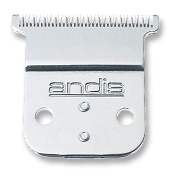 Andis Carbon Stainless-Steel Deep-Tooth Replacement T-Blade – for Model D-8, Slim-Line Pro-Li Cord/Cordless Trimmer - Close & Sharp Cutting, Zero-Gapped, Dependable & Long-Life Blade – Silver
