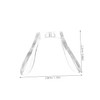 IWOWHERO 4pcs Glasses Nose Pads Tool Glasses Adjustable Bow Tie